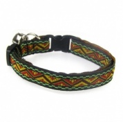 Aztec Style Jacquard Cat Collar
